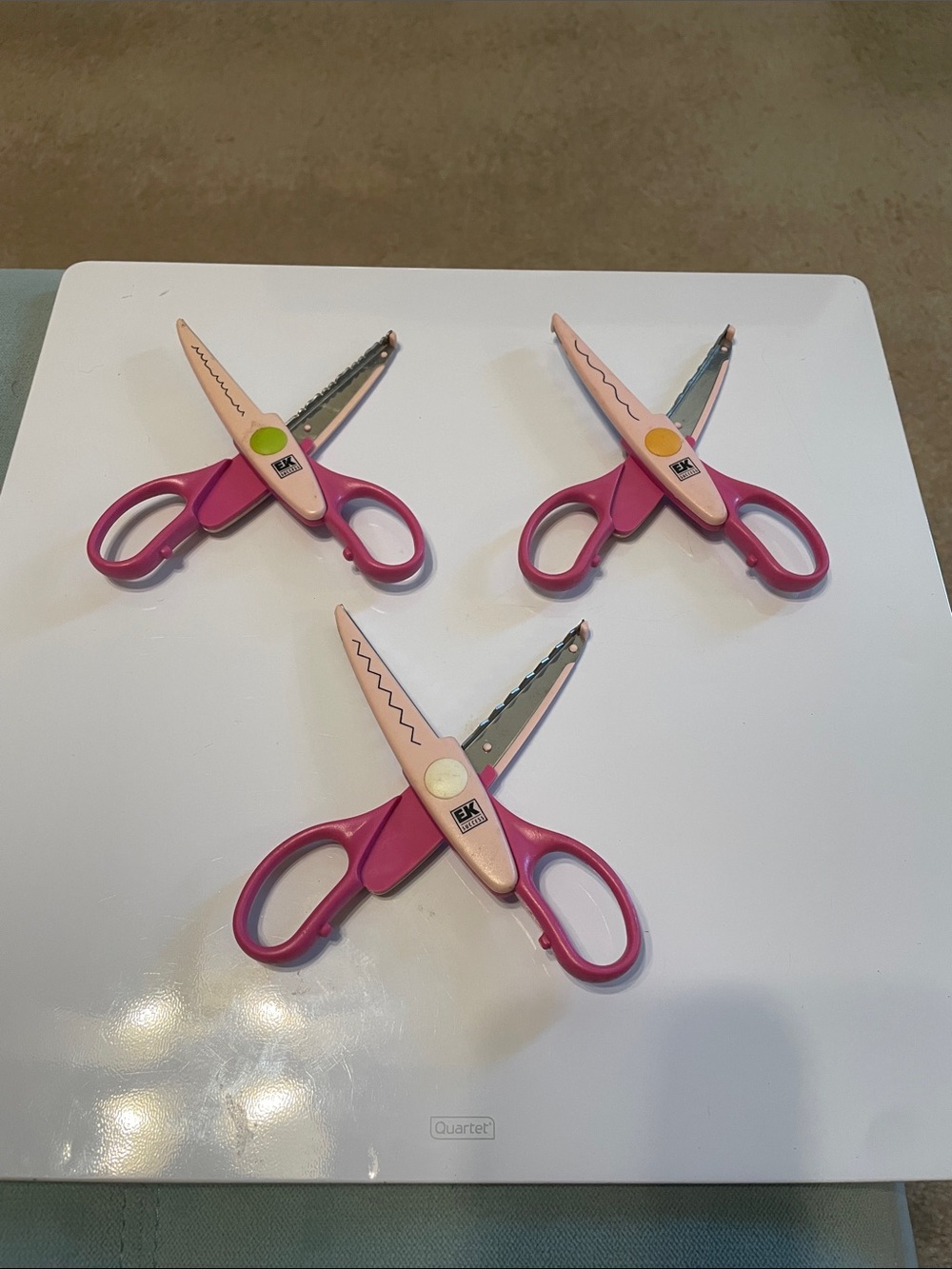 Paper Shapers Decorative Edge Scissors - Lot of 3